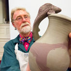 Oxford Ceramics Fair 2015, Toff Milway demonstration